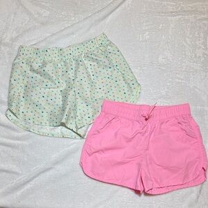 NWOT Honesty Kids Polka Dot shorts and Pink old navy Shorts 10/12